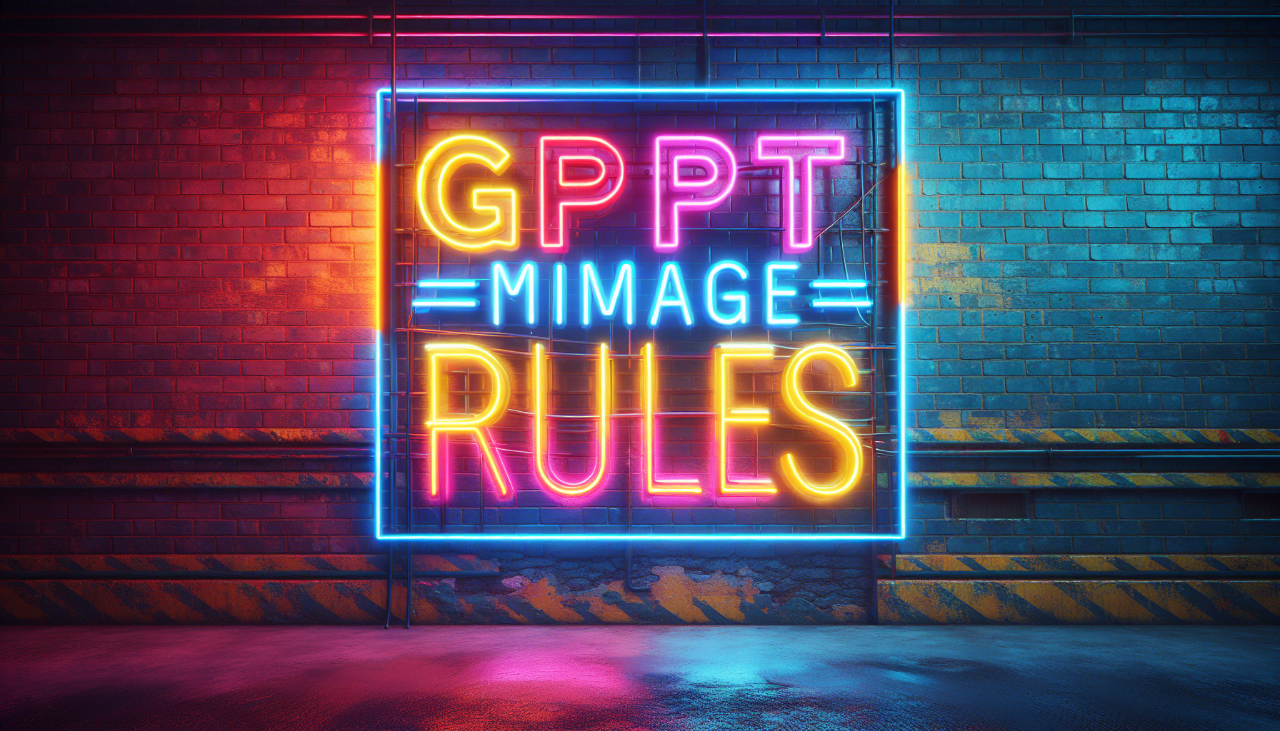 Example of distorted AI text